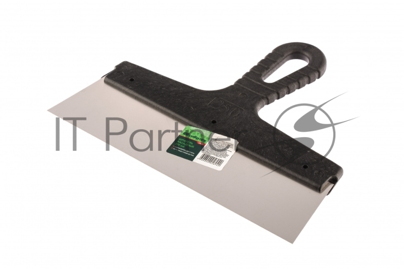 Шпатель фасадный из нержавеющей стали, 250 мм, пластмассовая ручка// Сибртех