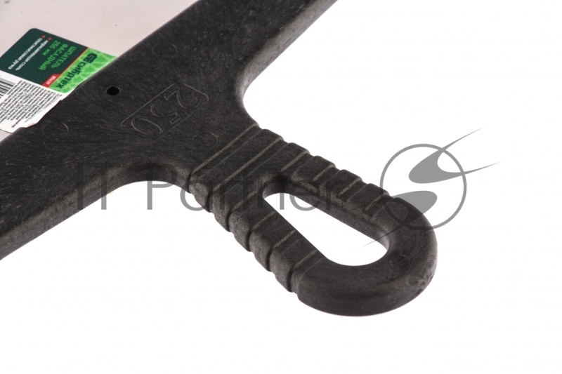 Шпатель фасадный из нержавеющей стали, 250 мм, пластмассовая ручка// Сибртех