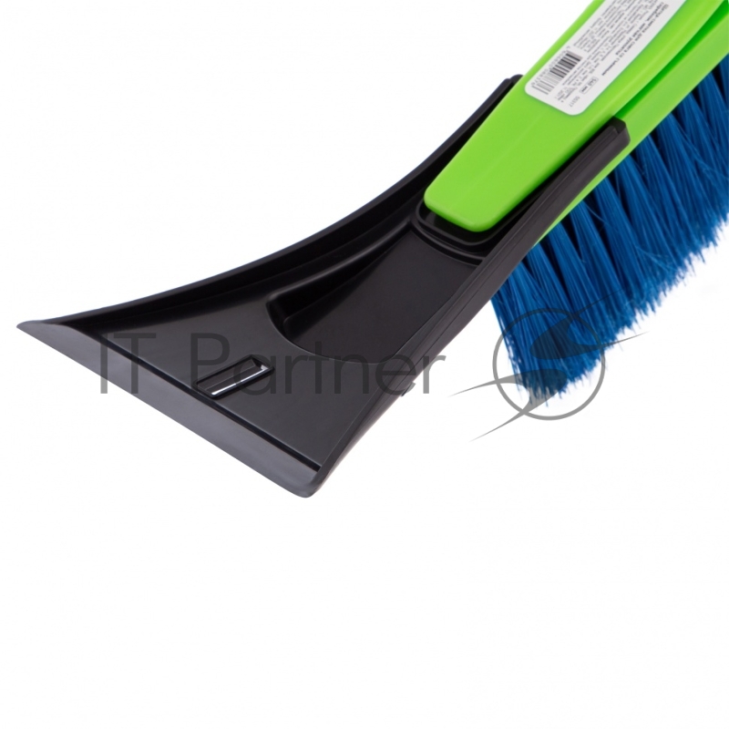 Щетка-сметка для снега со съемным скребком, мягкая рукоятка, 540 мм// Сибртех