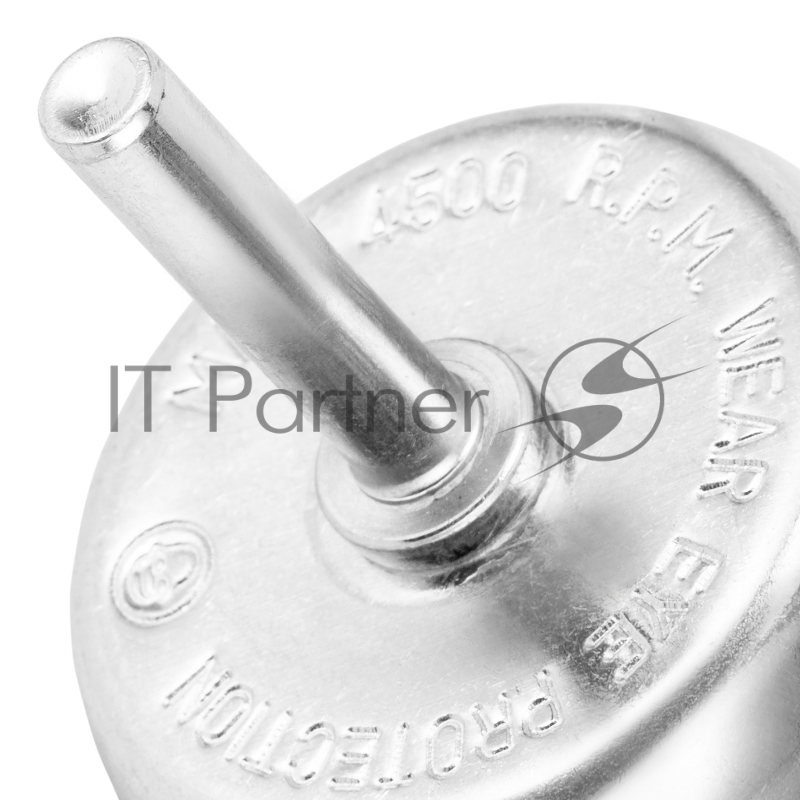 Щетка для дрели, 65 мм, чашка со шпилькой, витая проволока 0,3 мм// Сибртех