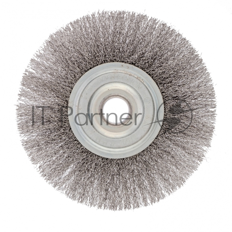 Щетка для УШМ, 175 мм, посадка 22,2 мм, плоская, витая проволока// Сибртех