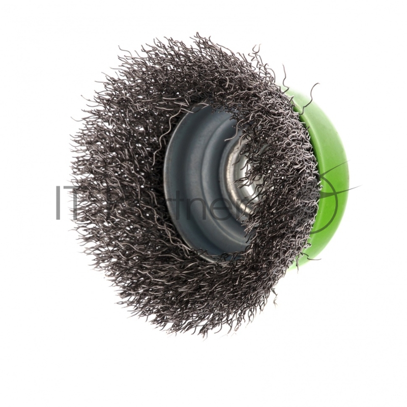 Щетка для УШМ, 65 мм, М14, чашка, витая проволока, 0,3 мм// Сибртех