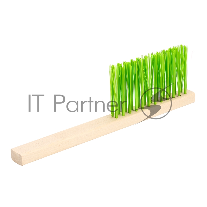 Щетка-сметка 2-рядная, 280 мм, деревянная ручка// Сибртех