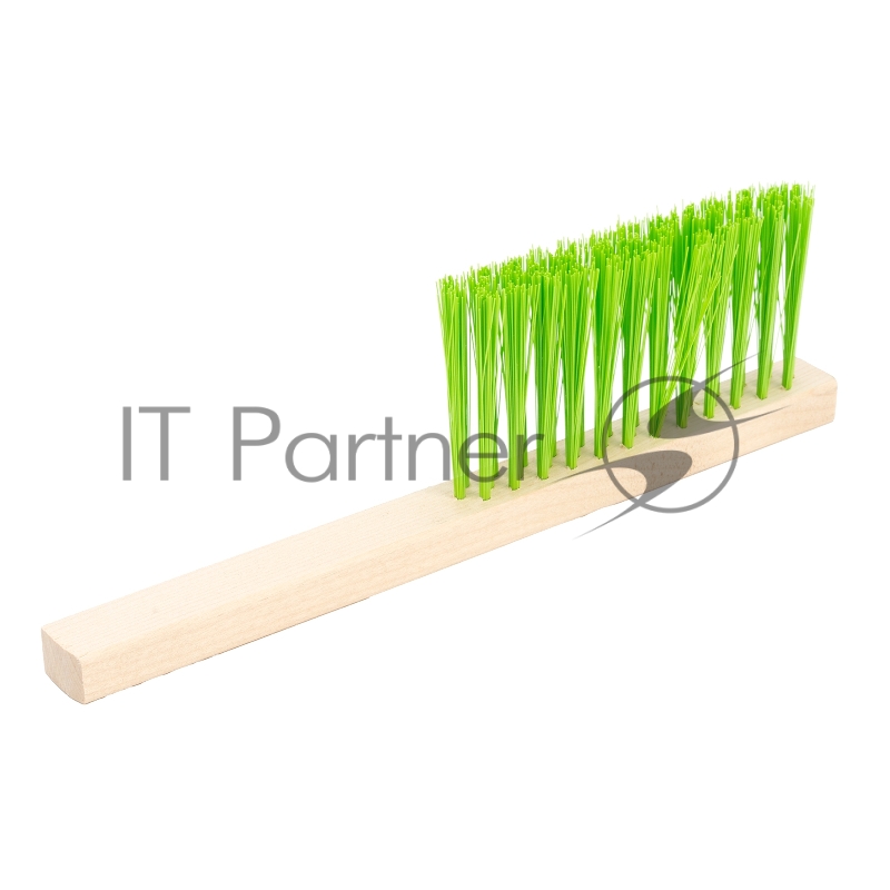 Щетка-сметка 3-рядная, 280 мм, деревянная ручка// Сибртех