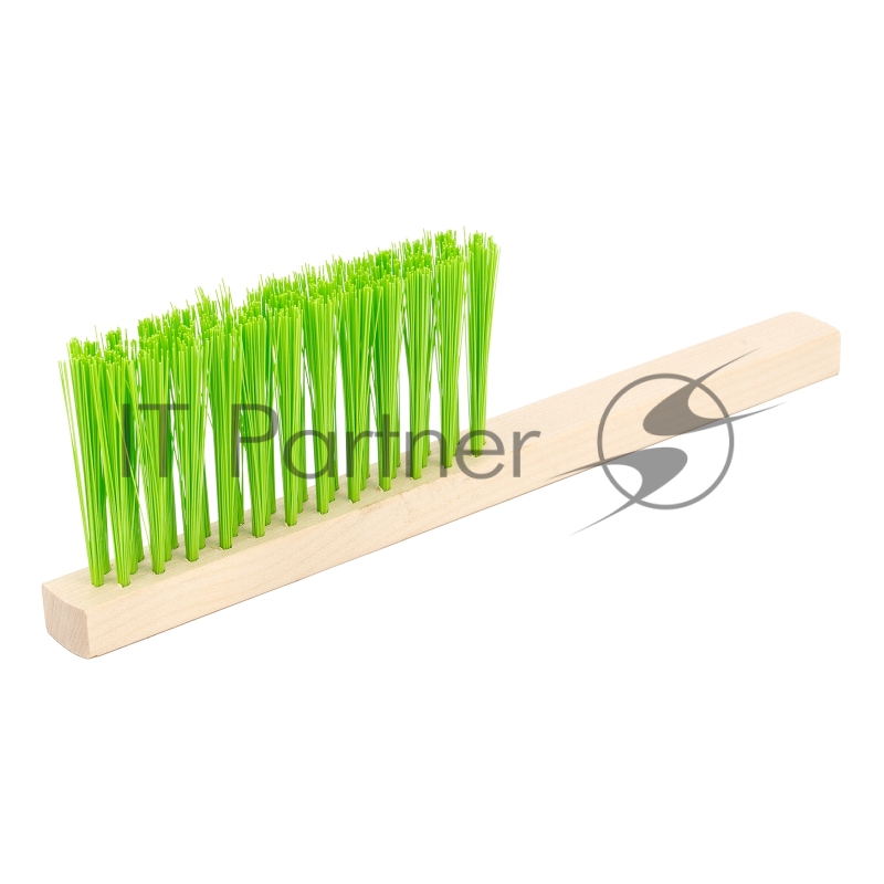 Щетка-сметка 3-рядная, 280 мм, деревянная ручка// Сибртех