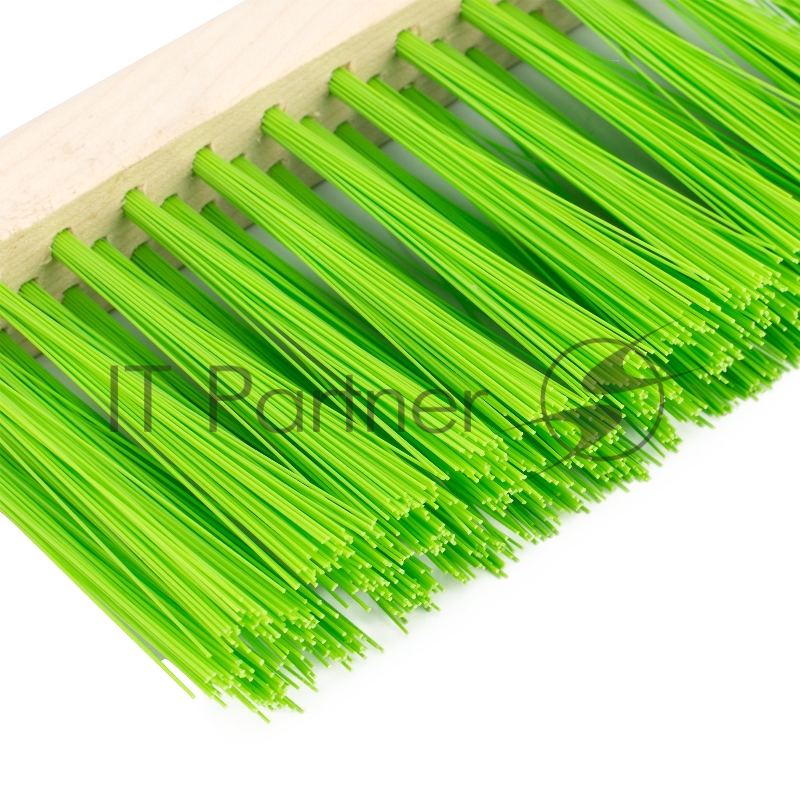 Щетка-сметка 3-рядная, 280 мм, деревянная ручка// Сибртех