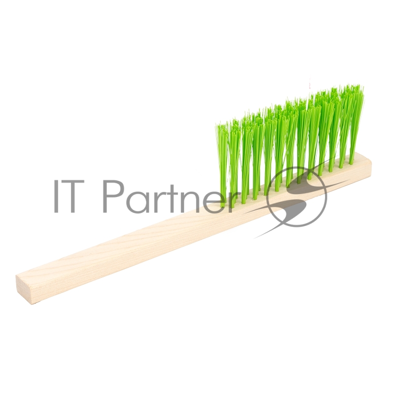 Щетка-сметка 3-рядная, 320 мм, деревянная ручка// Сибртех