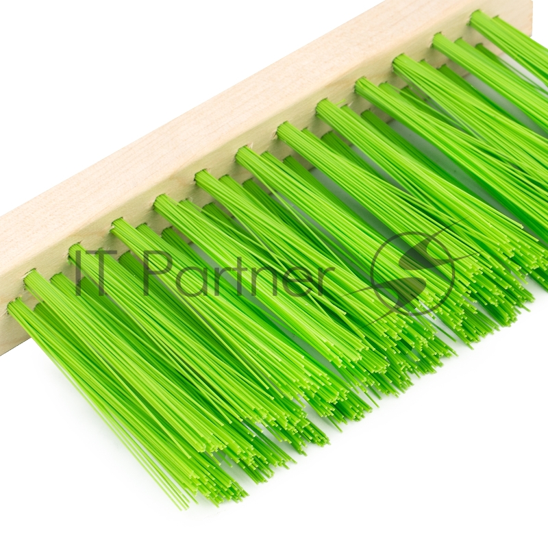 Щетка-сметка 3-рядная, 320 мм, деревянная ручка// Сибртех