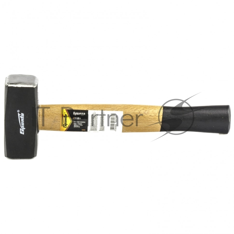 Кувалда, 1000 г, кованая головка, деревянная двухцветная рукоятка// Sparta