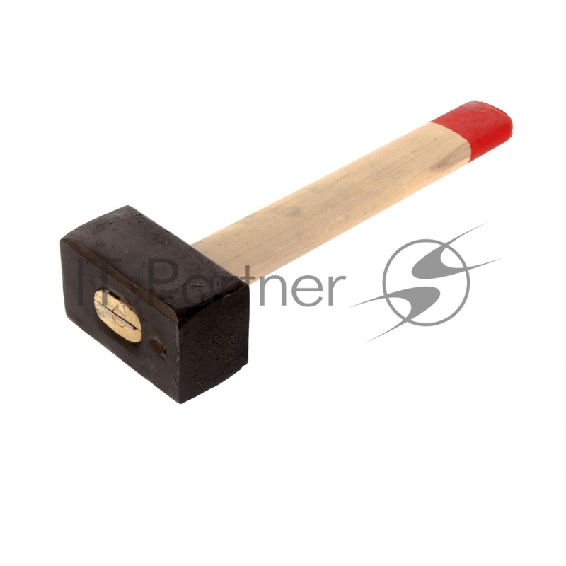 Кувалда, 4000 г, кованая головка, деревянная рукоятка 380 мм // Сибртех