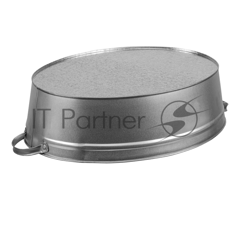 Таз оцинкованный овальный 23 л, Россия// Сибртех