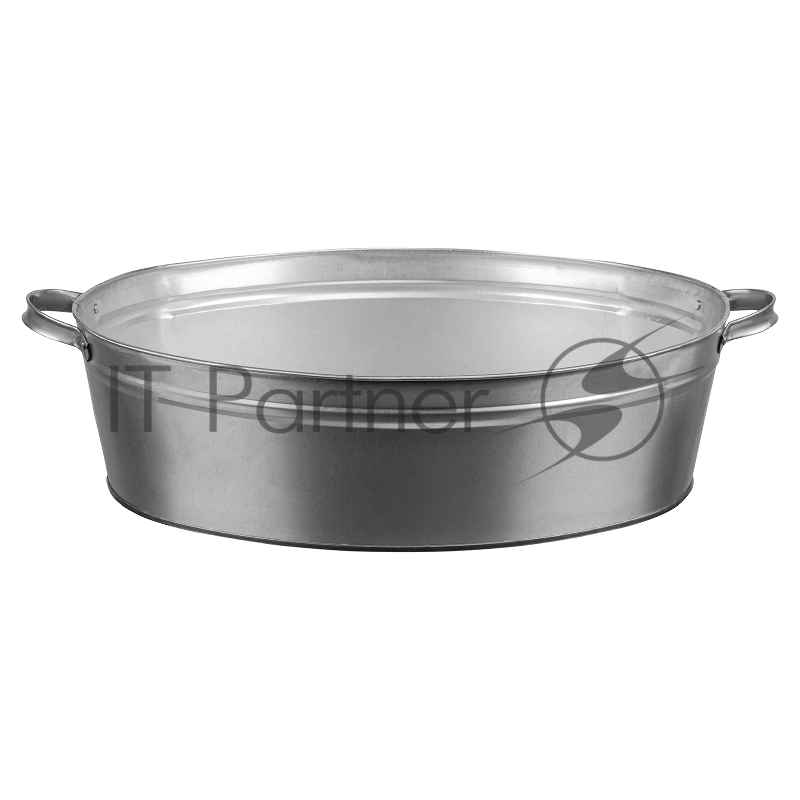 Таз оцинкованный овальный 23 л, Россия// Сибртех