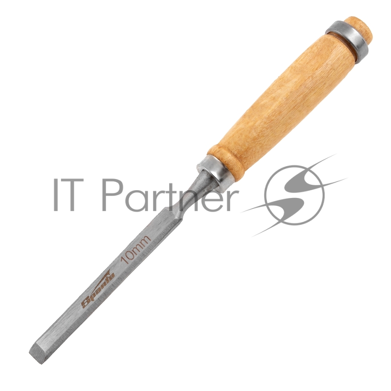 Долото-стамеска 10 мм, деревянная рукоятка// Sparta