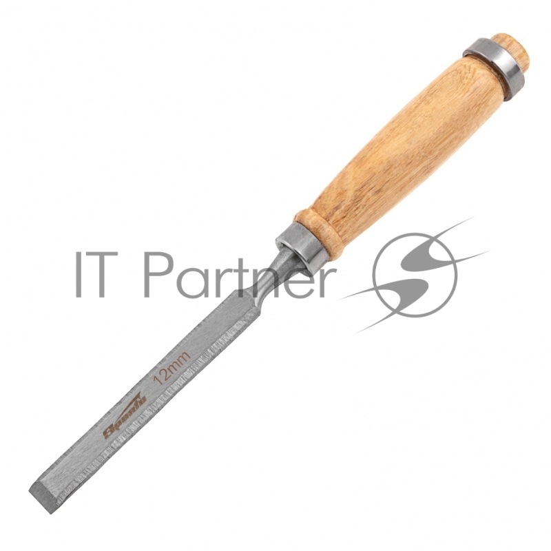 Долото-стамеска 12 мм, деревянная рукоятка// Sparta