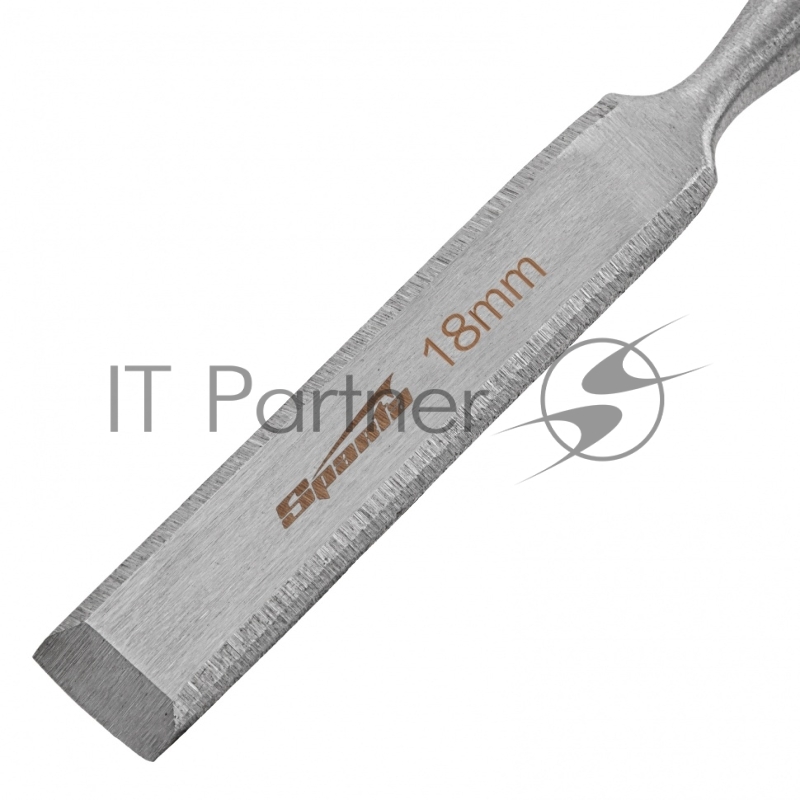 Долото-стамеска 18 мм, деревянная рукоятка// Sparta