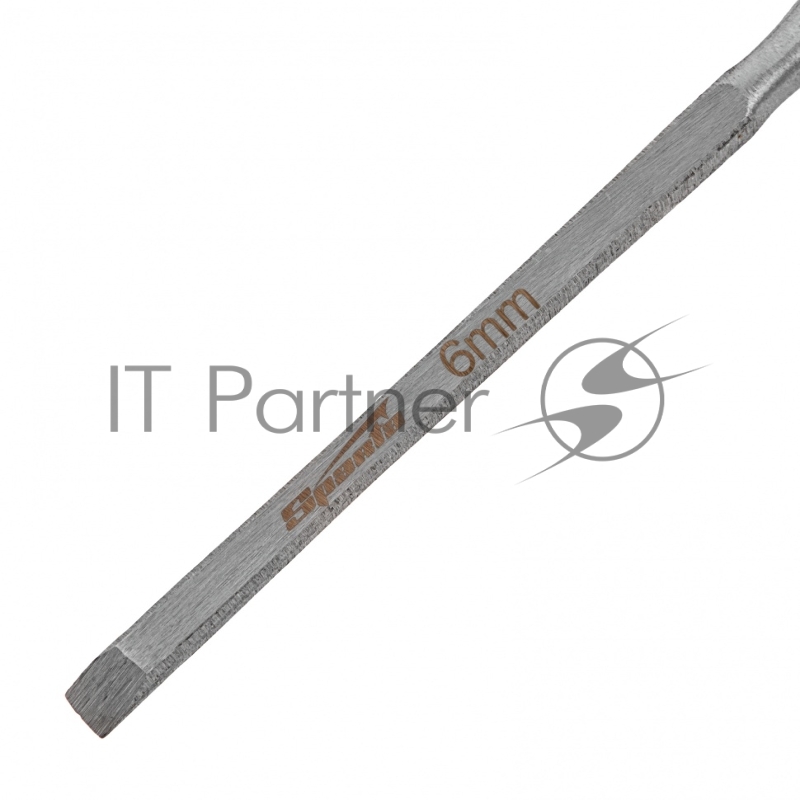 Долото-стамеска 6 мм, деревянная рукоятка// Sparta