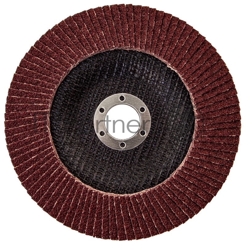 Круг лепестковый торцевой КЛТ-1, зернистость Р40(40Н), 150 х 22,2 мм, (БАЗ)// Россия