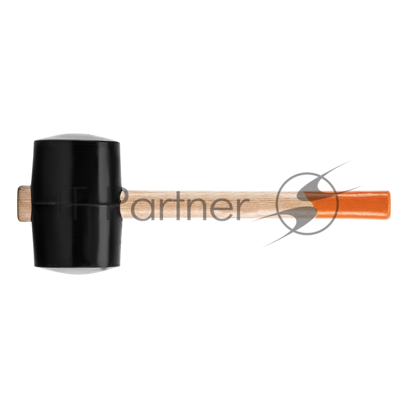 Киянка резиновая, 1130 г, черная резина, деревянная рукоятка// Sparta