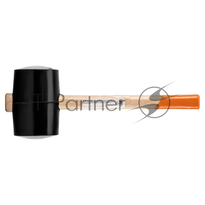 Киянка резиновая, 1130 г, черная резина, деревянная рукоятка// Sparta