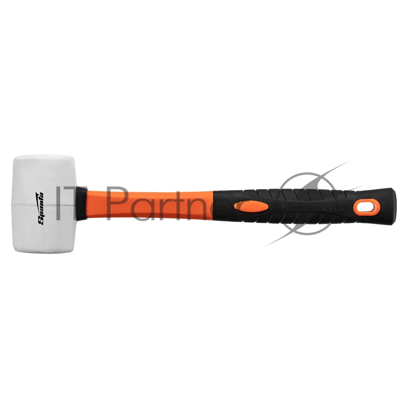 Киянка резиновая, 225г, белая резина, фибергласовая рукоятка// Sparta