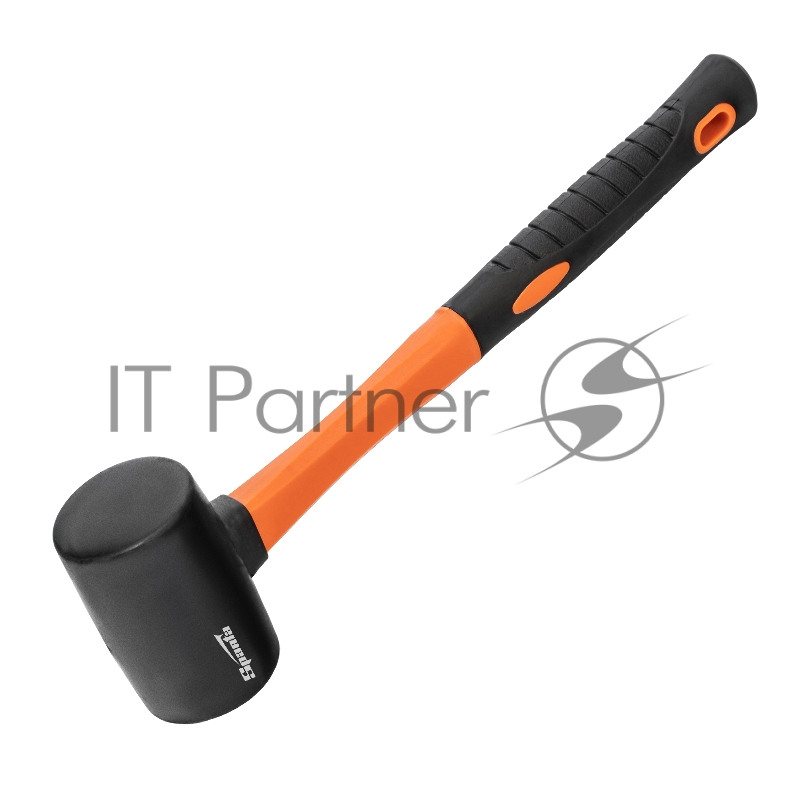 Киянка резиновая, 225г, черная резина, фибергласовая рукоятка// Sparta