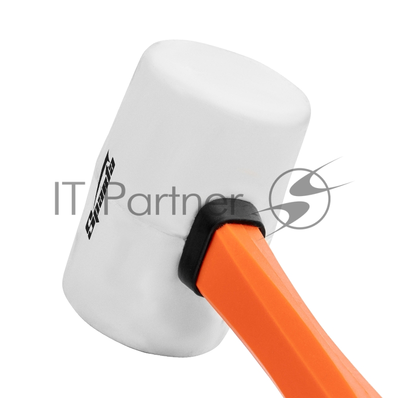 Киянка резиновая, 450г, белая резина, фибергласовая рукоятка// Sparta