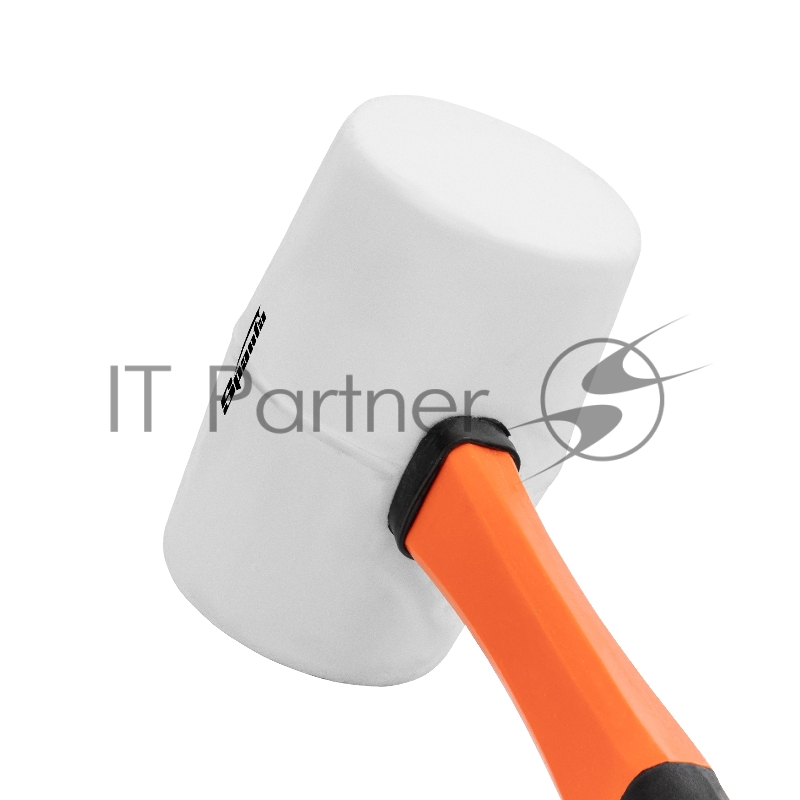 Киянка резиновая, 680г, белая резина, фибергласовая рукоятка// Sparta