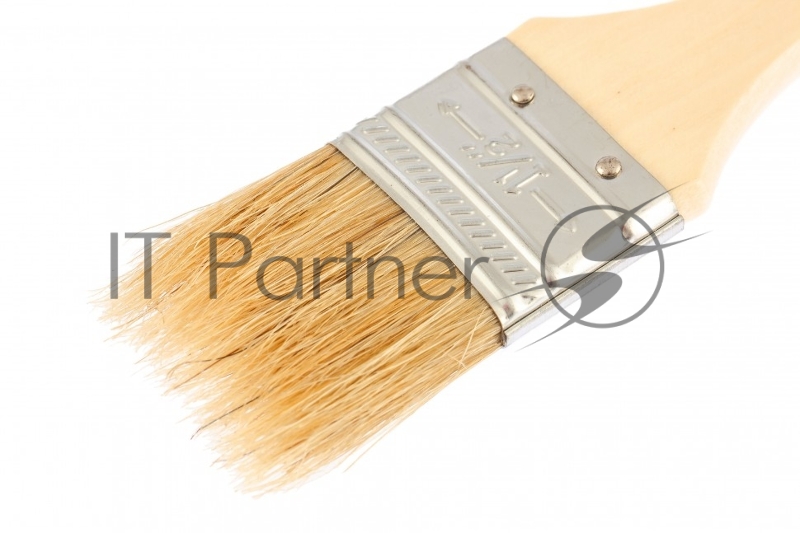 Кисть плоская Slimline 1,5 (38 мм), натуральная щетина, деревянная ручка// Sparta