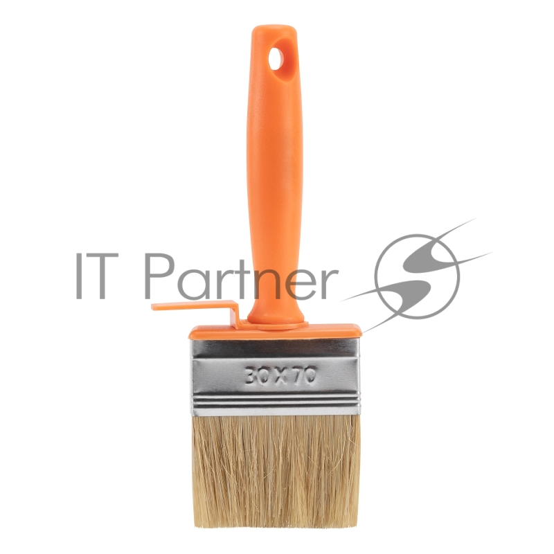 Кисть-ракля, 30х70 мм, натуральная щетина, пластмассовый корпус, пластмассовая ручка// Sparta