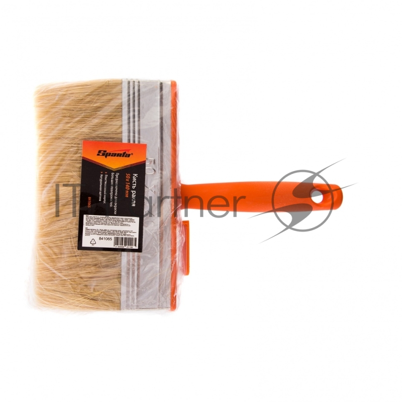 Кисть-ракля, 50х140 мм, натуральная щетина, пластмассовый корпус, пластмассовая ручка// Sparta