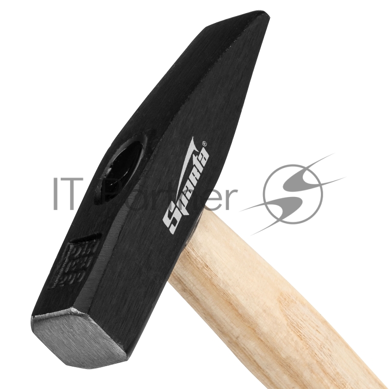 Молоток слесарный, 200 г, квадратный боек, деревянная рукоятка// Sparta