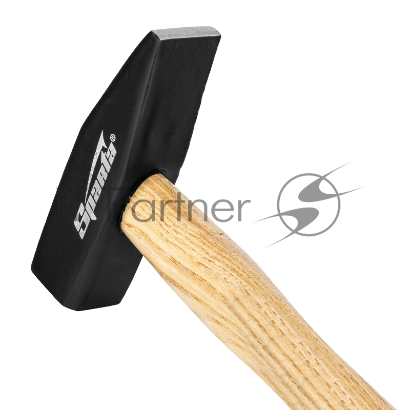 Молоток слесарный, 800 г, квадратный боек, деревянная рукоятка// Sparta