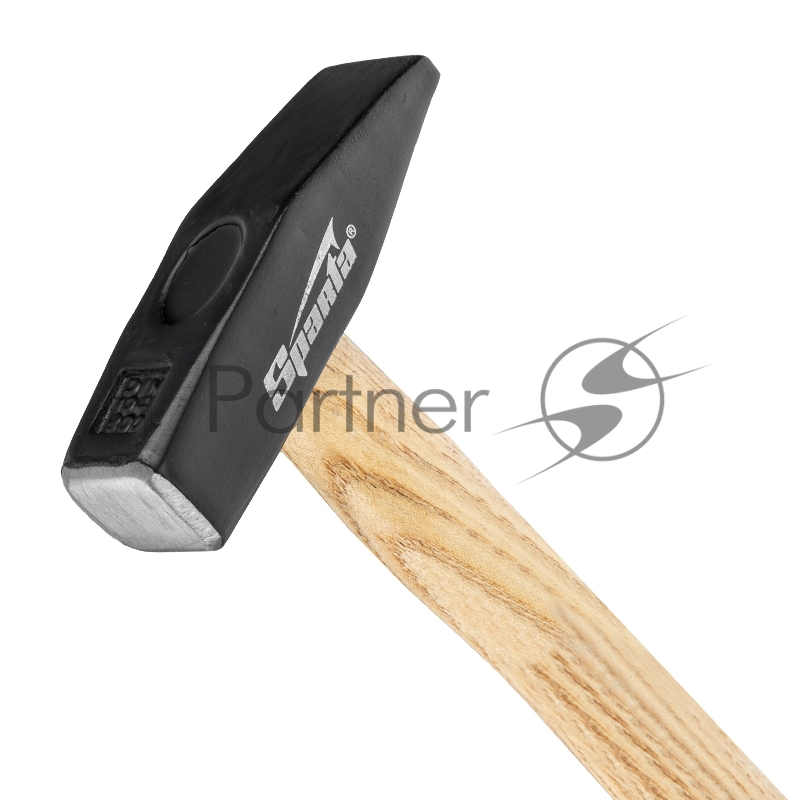 Молоток слесарный, 800 г, квадратный боек, деревянная рукоятка// Sparta