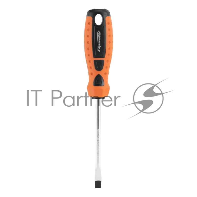 Отвертка Point, SL6,0 х 100 мм, 2-х компонентная рукоятка// Sparta