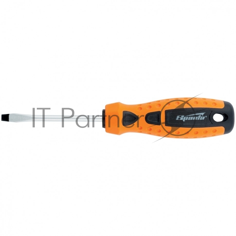 Отвертка Point, SL6 х 38 мм, 2-х компонентная рукоятка// Sparta
