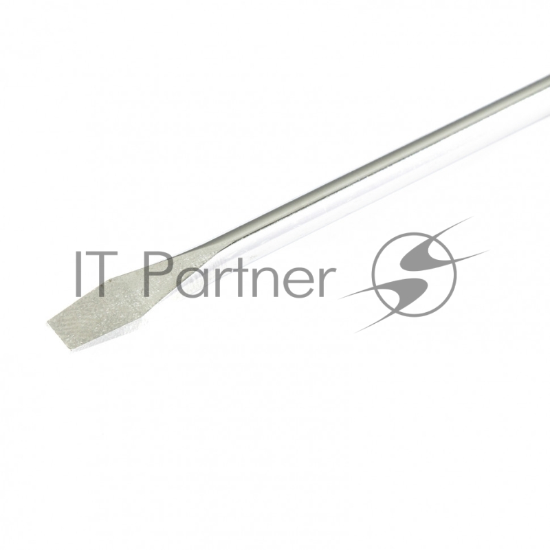 Отвертка SL4х75 мм, углеродистая сталь, черная пластиковая рукоятка // Sparta