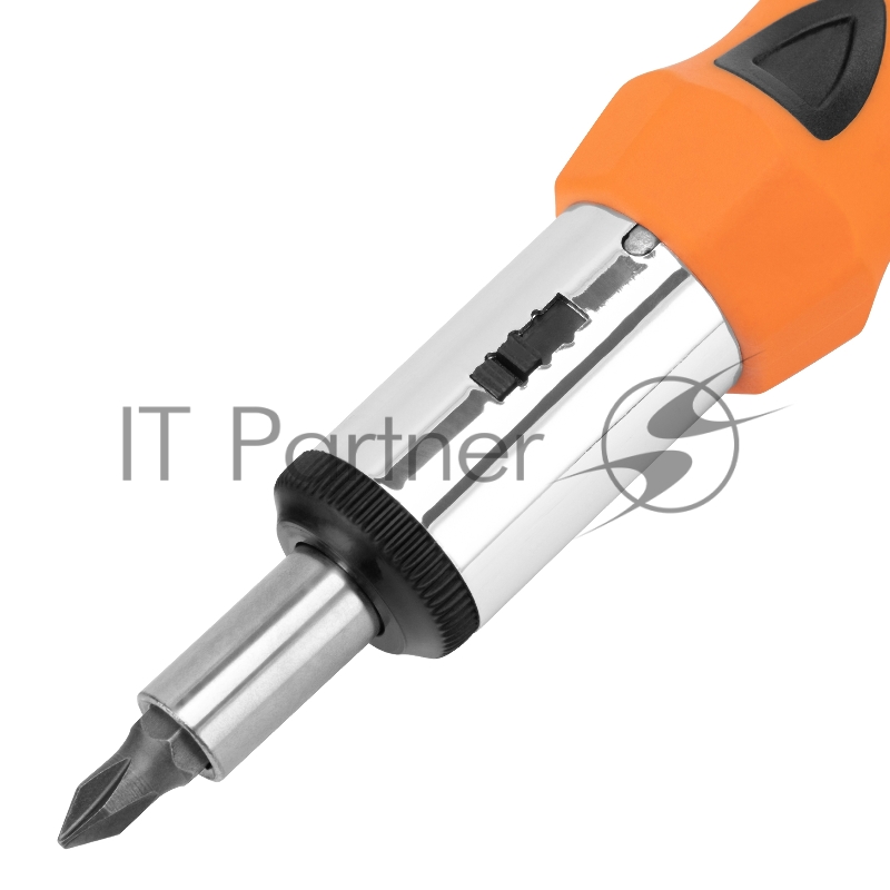 Отвертка реверсивная, биты, головки торцевые, 14шт.,// Sparta