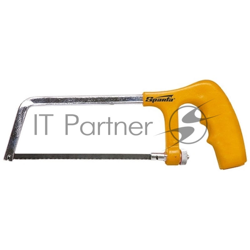 Ножовка по металлу, 150 мм, пластмассовая ручка, хромированная// Sparta