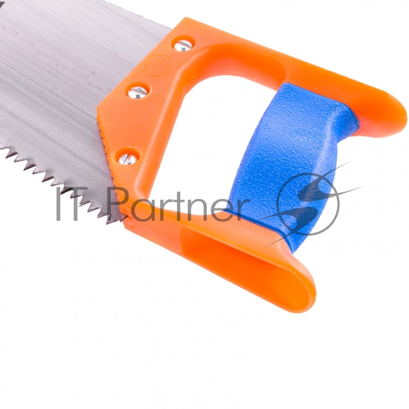 Ножовка по дереву, 400 мм, шаг зубьев 5 мм, пластиковая рукоятка (Ижевск)// Россия