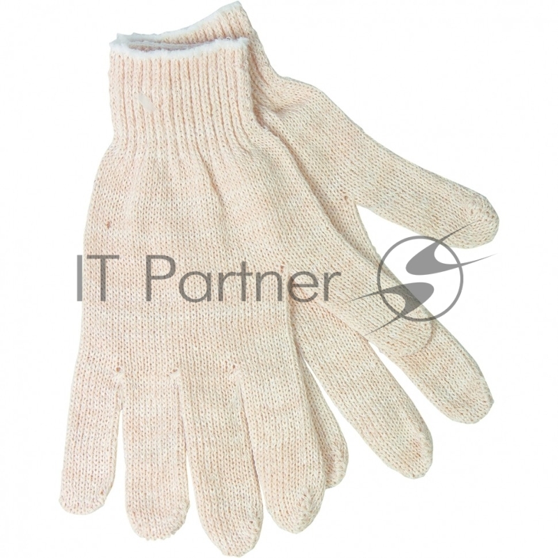 Перчатки трикотажные, 3 пары в упаковке, 10 класс// Россия