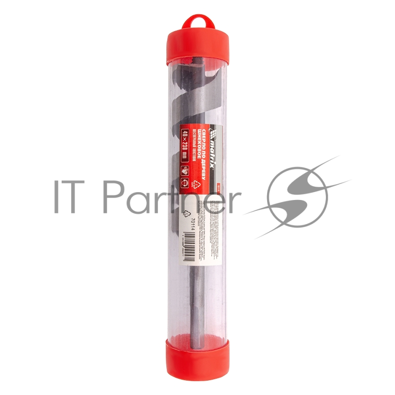 Сверло по дереву MATRIX 70114 шнековое 40х230мм 6-гранный хвостовик