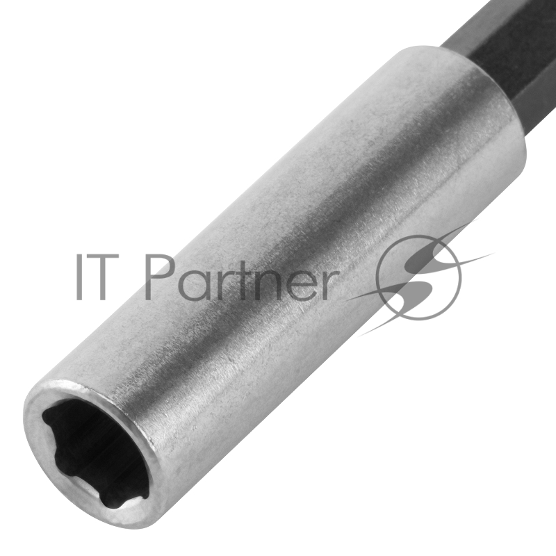 Набор бит, магнитный адаптер для бит, сталь 45Х, 7 предм., в пласт. закрытом боксе// Matrix