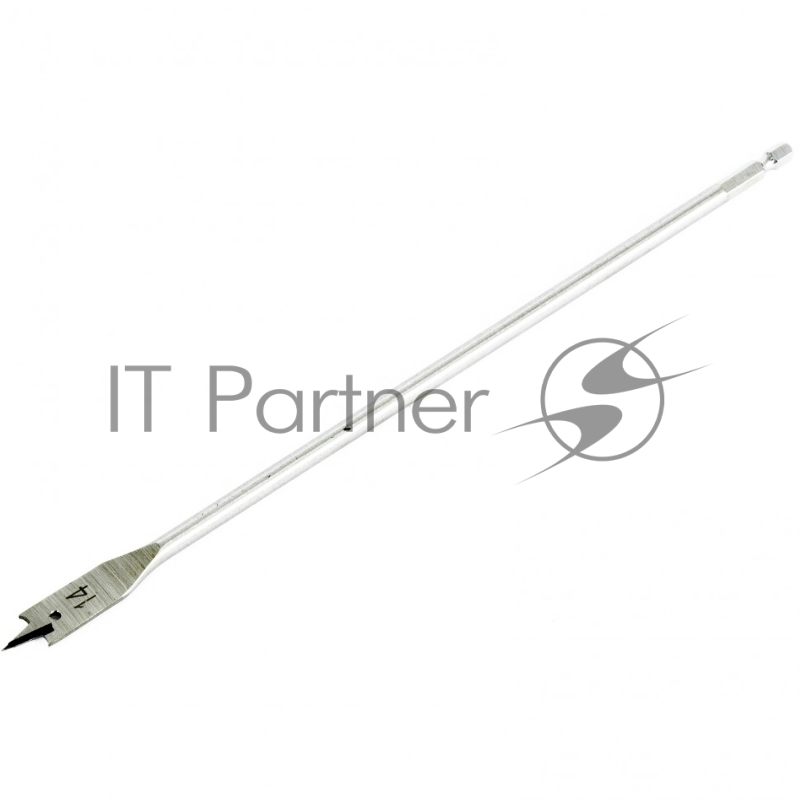 Сверло по дереву перовое удлиненное, 14 х 300 мм, 6-гранный хвостовик// Matrix