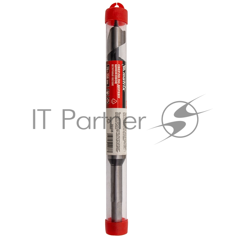 Сверло по дереву шнековое, 20 х 230 мм, 6-гранный хвостовик// Matrix