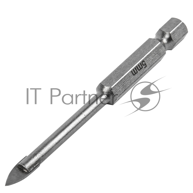 Сверло по керамической плитке и стеклу, 5 мм, 6-гр хвостовик// Matrix