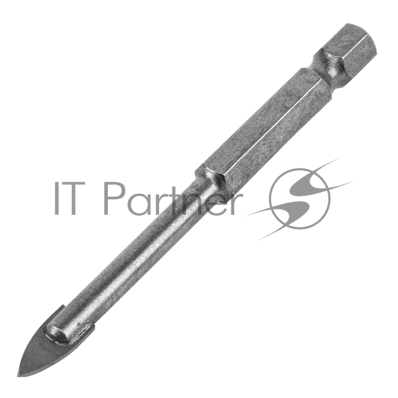 Сверло по керамической плитке и стеклу, 6 мм, 6-гр хвостовик// Matrix