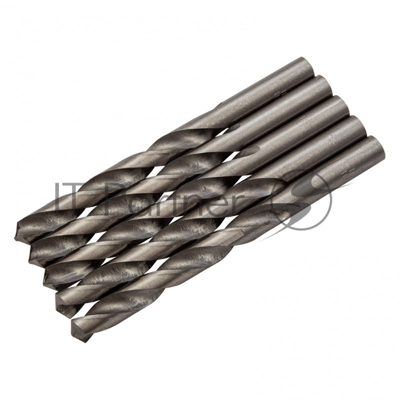 Сверло по металлу, 11,5 мм, полированное, HSS, 5 шт. цилиндрический хвостовик// Matrix