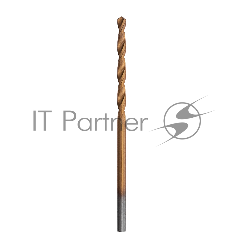 Сверло по металлу, 2 мм, HSS, нитридтитановое покрытие, цилиндрический хвостовик// Matrix