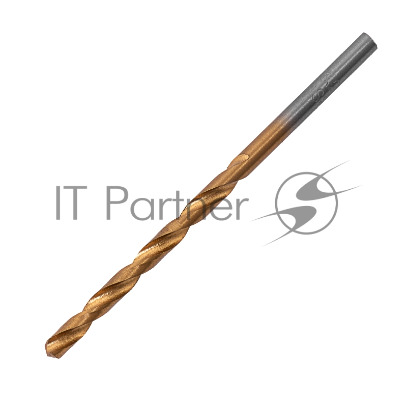 Сверло по металлу, 3,2 мм, HSS, нитридтитановое покрытие, цилиндрический хвостовик// Matrix