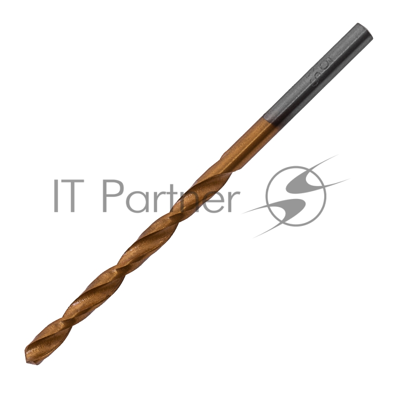Сверло по металлу, 3,5 мм, HSS, нитридтитановое покрытие, цилиндрический хвостовик// Matrix